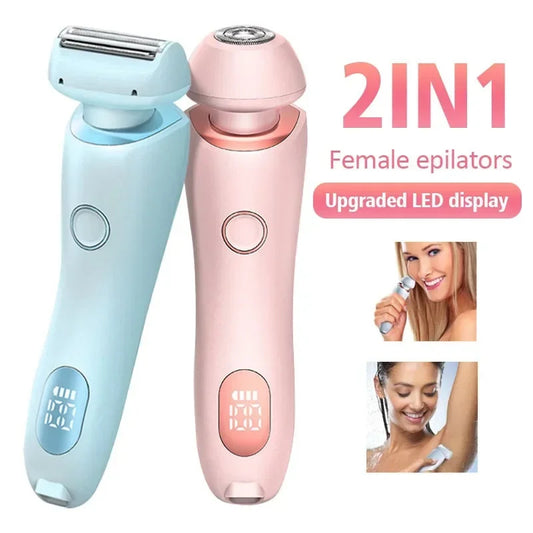 Glintelle™ 2-in-1 Ultra Smooth Hair Remover